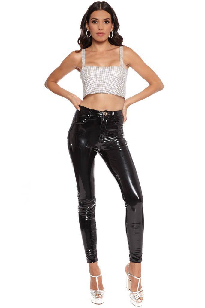 All Dresses - Jessica Bara Square Kenny Crop Top
