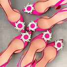Jessica Bara Miller Rhinestone Pointed Heel