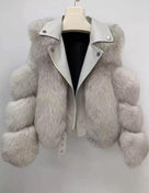 Jessica Bara Rocco Long Sleeve Belted Coat