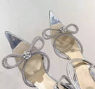 Jessica Bara Sherlly Crystal Bowknot Heel