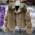 Jessica Bara Rocco Long Sleeve Belted Coat