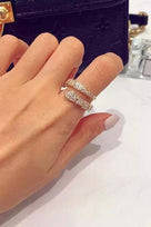 Jessica Bara Samantha Snake Rhinestone Ring